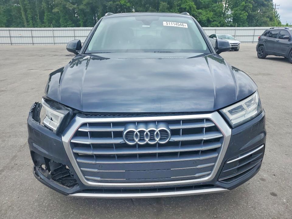 2019 Audi Q5 VIN WA1BNAFYXK2052413 COPART salvage auction — FRONT END, NC - SALVAGE CERTIFICATE OF TITLE, sold $4,750 on 2026-07-30 (photo 5)