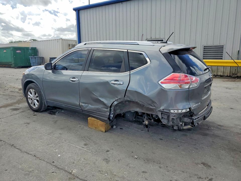 2015 Nissan Rogue VIN KNMAT2MT8FP516280 COPART salvage auction — REAR END, Fl - Cert Of Title Slvg Rebuildable, sold $1,050 on 2026-07-09 (photo 2)
