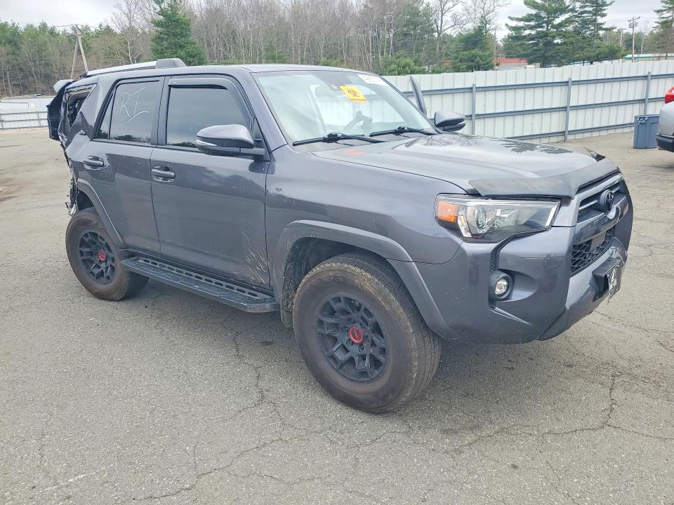 2022 Toyota 4runner VIN JTENU5JR4N5982867 COPART salvage auction — REAR END, Sc - Cert Of Title-Salvage, sold $7,200 on 2026-07-21 (photo 4)
