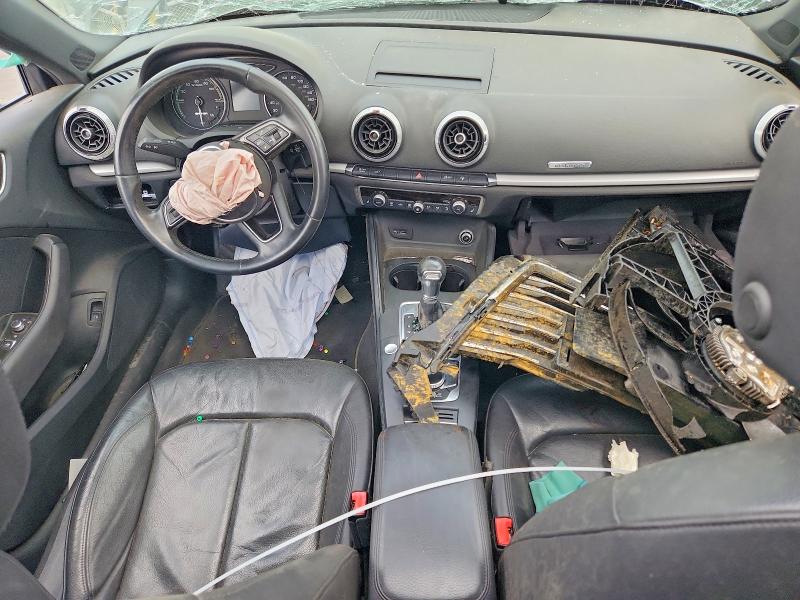 2017 Audi A3 VIN WAUUPBFF4HA047975 COPART salvage auction — FRONT END, Ca - Salvage Certificate, sold $225 on 2026-07-02 (photo 8)