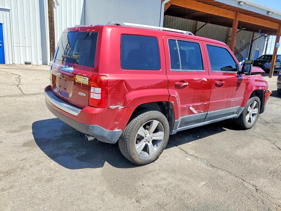 2016 Jeep Liberty (patriot) VIN 1C4NJRFB1GD709202 COPART salvage auction — FRONT END, CO - PUBLIC - SALVAGE TITLE, sold $1,300 on 2026-07-02 (photo 3)