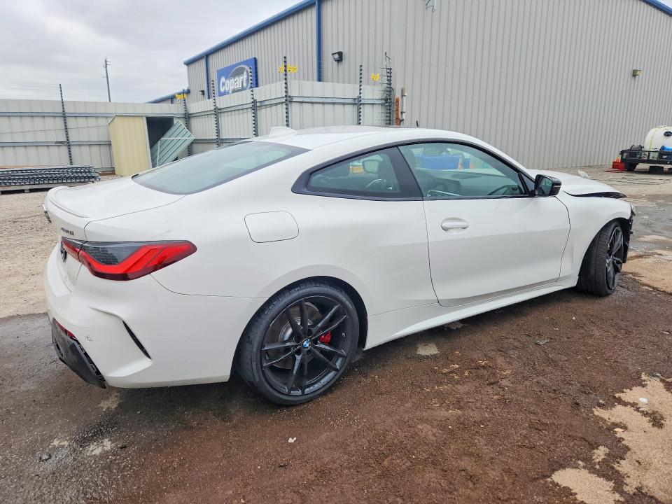 2022 BMW 4er VIN WBA73AP07NCJ80551 COPART salvage auction — FRONT END, Ga - Cert Of Title-Salvage, sold $9,800 on 2026-08-11 (photo 3)
