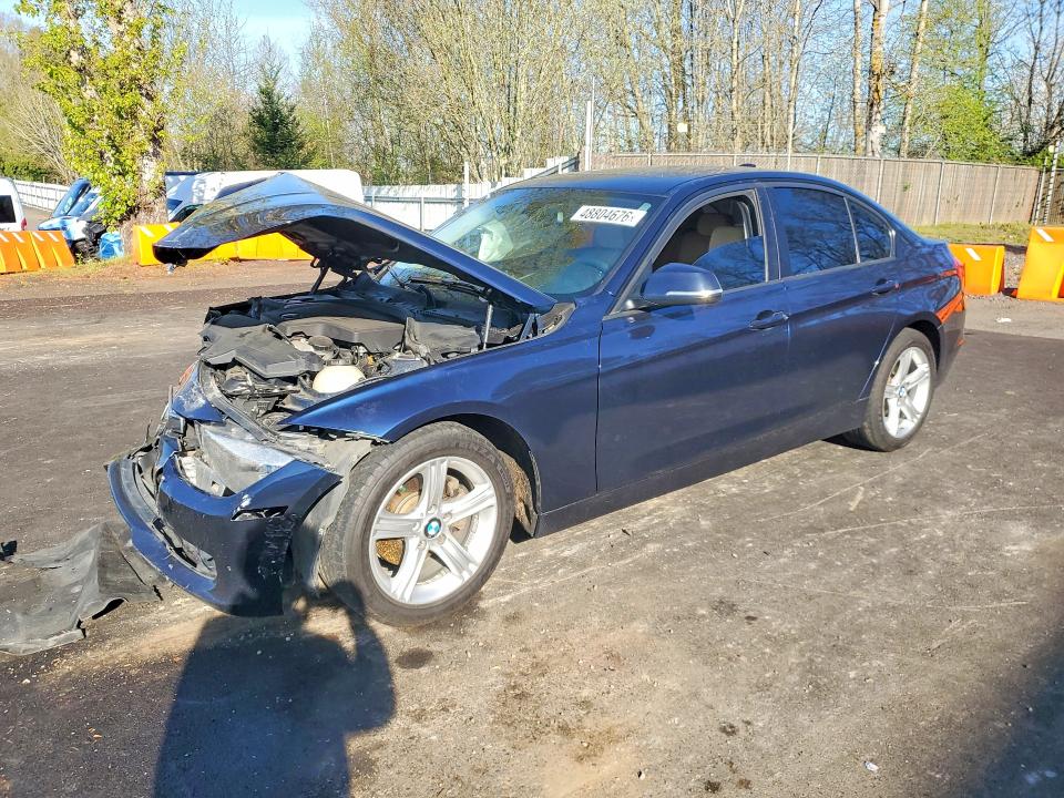 2013 BMW 3er VIN WBA3C1C50DF440463 COPART salvage auction — FRONT END, Or - Salvage Title Certificate, sold $575 on 2026-08-12 (photo 1)