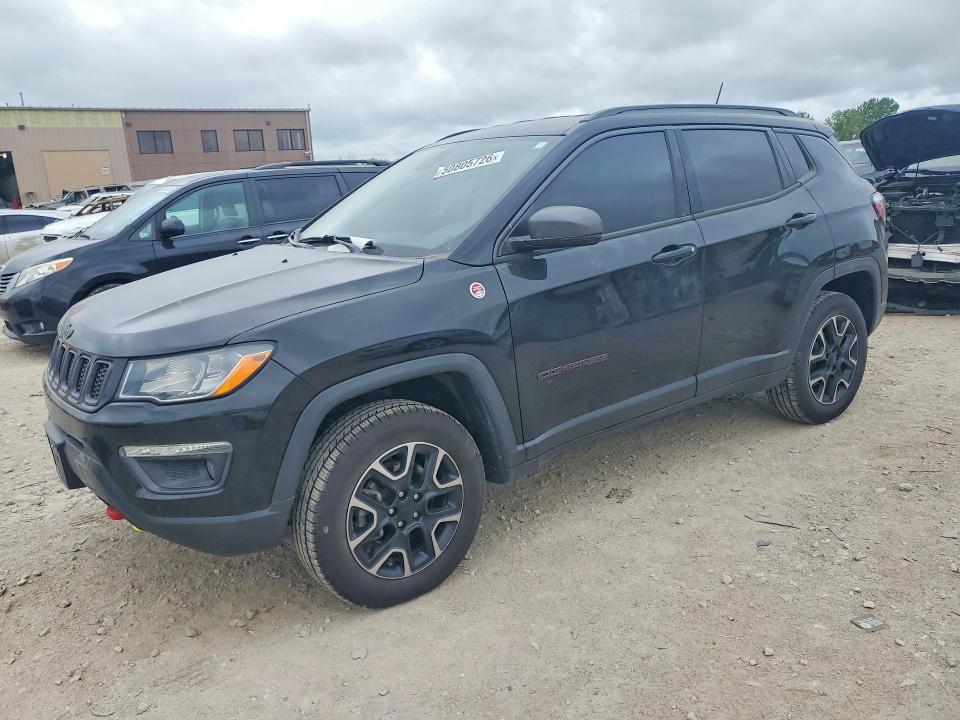 2020 Jeep Compass VIN 3C4NJDDB2LT207891 — COPART salvage auction photo