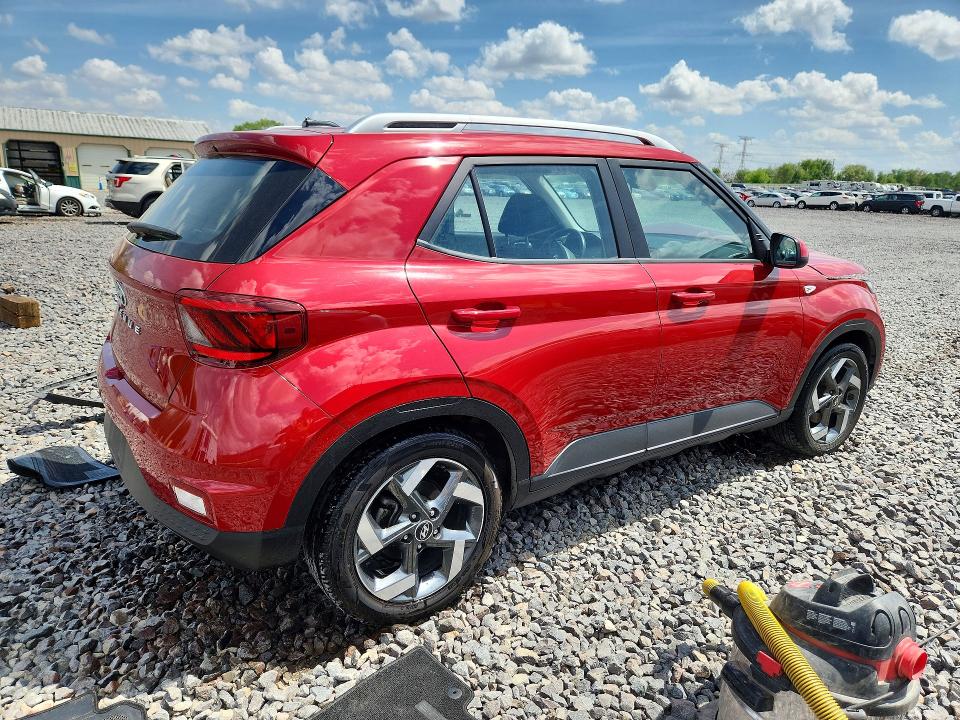 2023 Hyundai Venue VIN KMHRC8A33PU243550 COPART salvage auction — FRONT END, Il - Salvage Certificate, sold $2,800 on 2026-07-27 (photo 3)