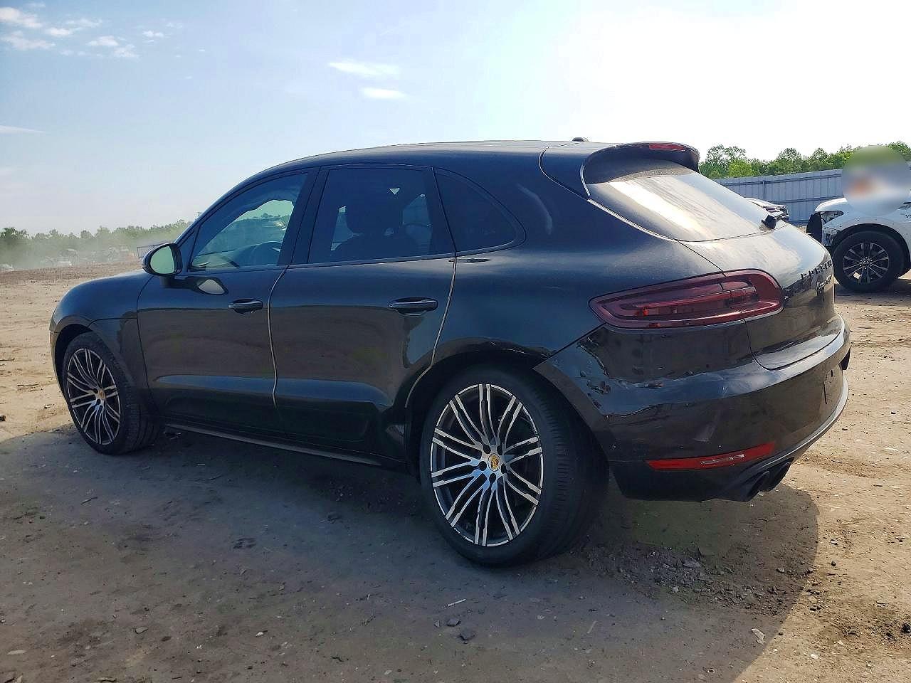 2018 Porsche Macan VIN WP1AG2A50JLB61534 COPART salvage auction — Rear End, VA - CERT OF TITLE - SALVAGE, sold $7,100 on 2026-07-01 (photo 2)