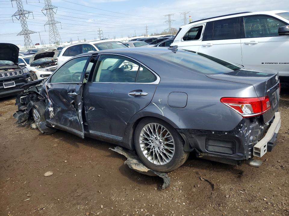 2012 Lexus ES VIN JTHBK1EG9C2476821 COPART salvage auction — FRONT END, Il - Salvage Certificate, sold $550 on 2026-07-21 (photo 2)