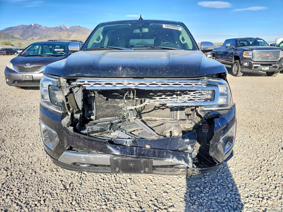 2018 Ford Expedition VIN 1FMJK1MT3JEA58967 COPART salvage auction — FRONT END, Ut - Salvage Certificate, sold $6,000 on 2026-07-03 (photo 5)