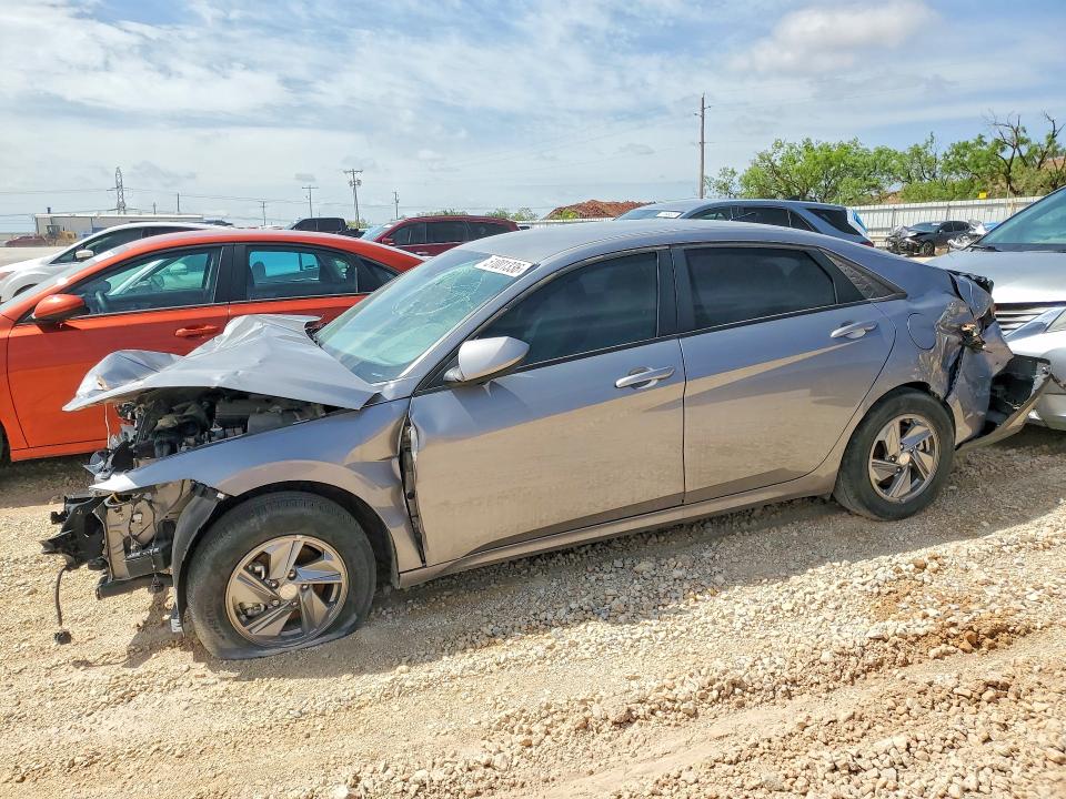 2025 Hyundai Elantra VIN KMHLL4DG3SU948631 COPART salvage auction — FRONT END, Tx - Certificate Of Title, sold $3,550 on 2026-07-31 (photo 1)