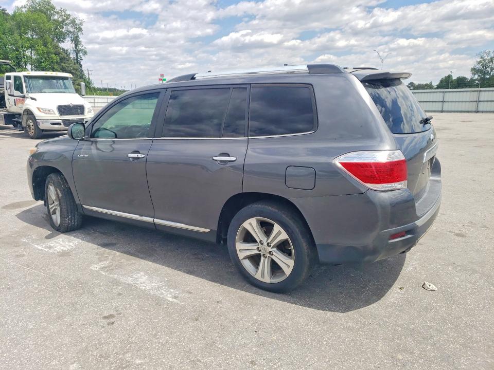 2011 Toyota Highlander VIN 5TDDK3EH0BS069038 COPART salvage auction — FRONT END, Nc - Salvage Certificate Of Title, sold $275 on 2026-07-21 (photo 2)