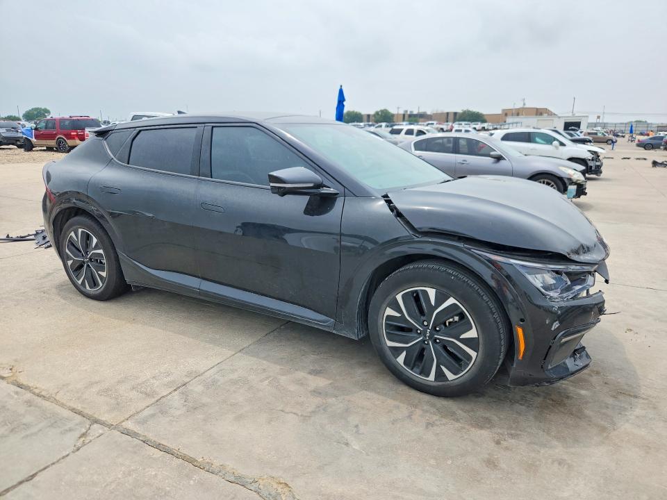 2024 Kia Ev6 VIN KNDC44LA6R5206694 COPART salvage auction — FRONT END, TX - CERTIFICATE OF TITLE, sold $10,600 on 2026-07-09 (photo 4)
