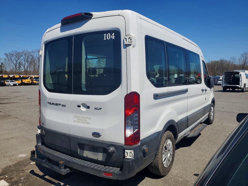 2019 Ford Transit VIN 1FBZX2CM6KKA16311 COPART salvage auction — NORMAL WEAR, Pa - Cert Of Title (P), sold $14,000 on 2026-07-09 (photo 3)