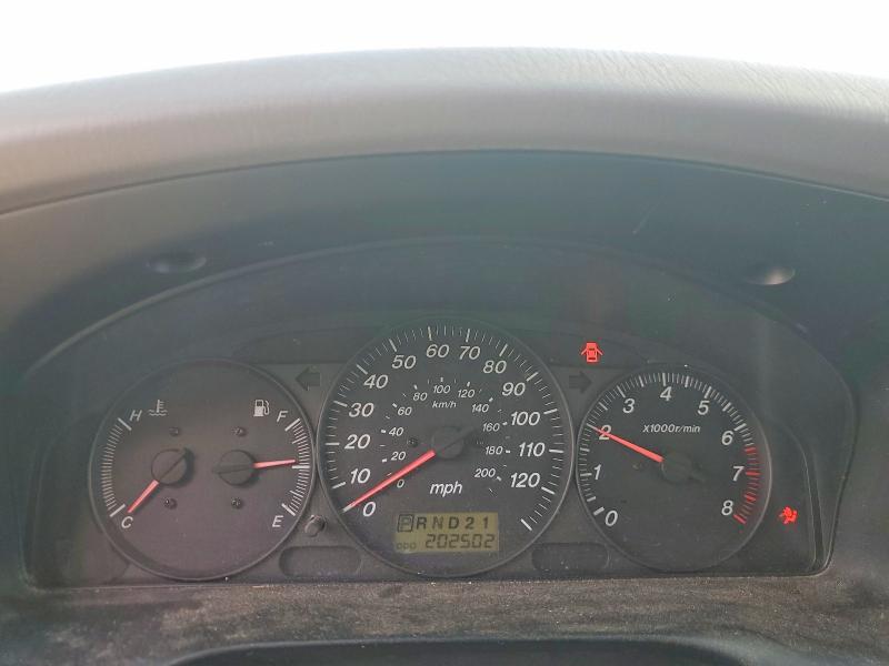 2001 Mazda Mpv VIN JM3LW28Y510212225 COPART salvage auction — FRONT END, Nc - Salvage Certificate Of Title, sold $575 on 2026-07-29 (photo 9)