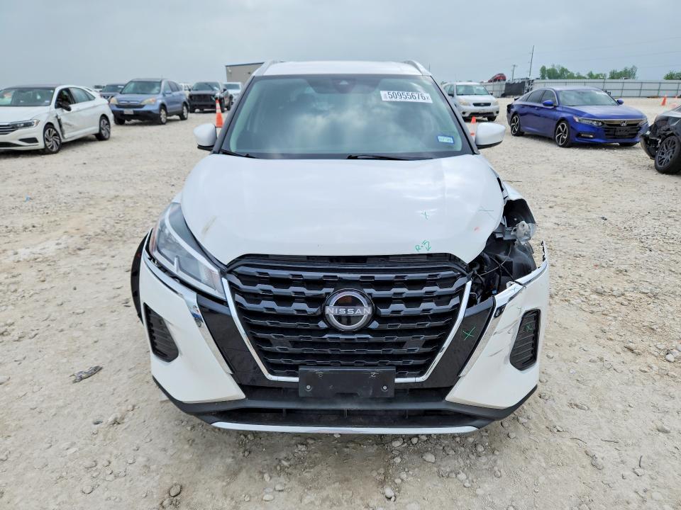 2024 Nissan Kicks VIN 3N1CP5CV7RL562154 COPART salvage auction — FRONT END, Tx - Salvage Vehicle Title, sold $4,550 on 2026-07-09 (photo 5)