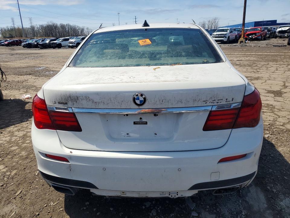 2013 BMW 7 series VIN WBAYF4C54DD281523 COPART salvage auction — FRONT END, Mi - Certificate Of Title, sold $1,000 on 2026-07-02 (photo 6)