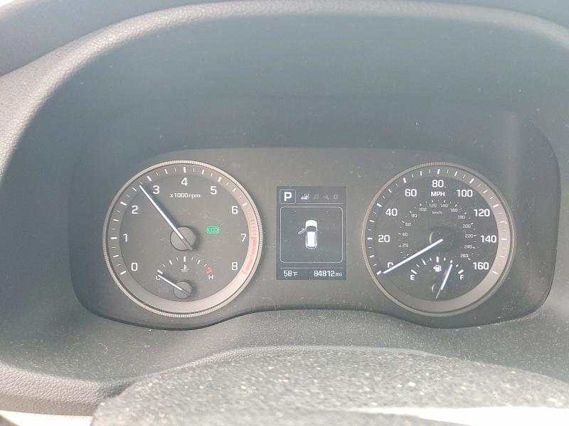 2018 Hyundai Tucson VIN KM8J33A47JU643577 COPART salvage auction — REAR END, Mo - Salvage Certificate Of Title, sold $4,200 on 2026-07-10 (photo 9)