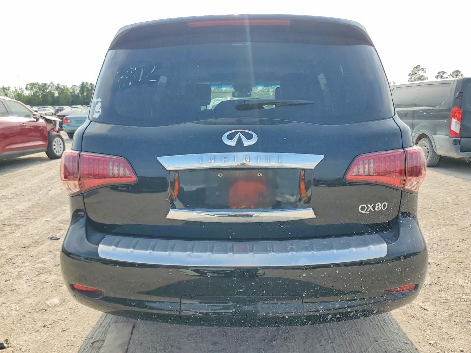 2017 Infiniti Qx80 VIN JN8AZ2NFXH9645284 COPART salvage auction — NORMAL WEAR, Tx - Certificate Of Title, sold $2,000 on 2026-07-29 (photo 6)