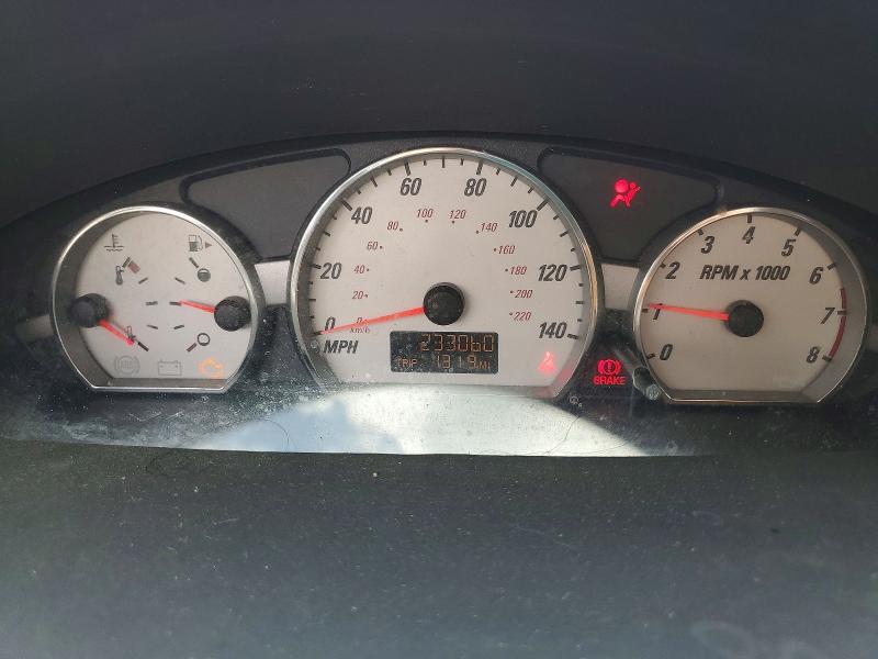 2005 Saturn Ion VIN 1G8AY12P65Z166372 COPART salvage auction — FRONT END, Tx - Salvage Vehicle Title, sold $100 on 2026-07-09 (photo 9)