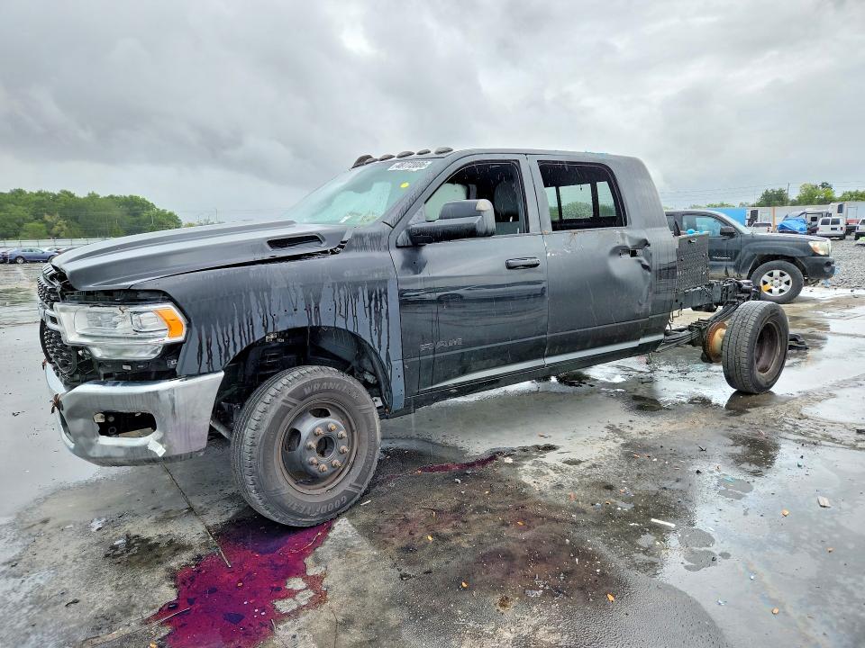 2024 Ram 3500 VIN 3C63RRML9RG190683 COPART salvage auction — MINOR DENT/SCRATCHES, Fl - Certificate Of Title, sold $12,800 on 2026-07-29 (photo 1)