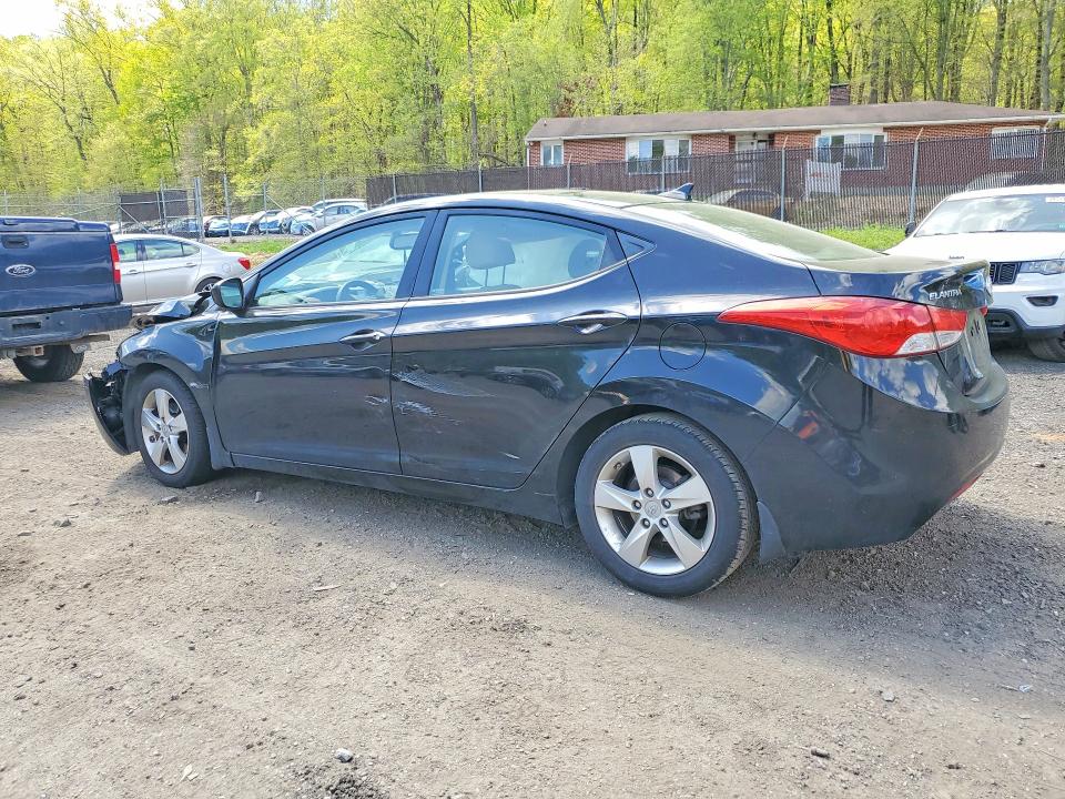 2013 Hyundai VIN KMHDH4AE3DU753432 COPART salvage auction — FRONT END, Md - Cert Of Salvage > 75% Damage, sold $550 on 2026-07-28 (photo 2)