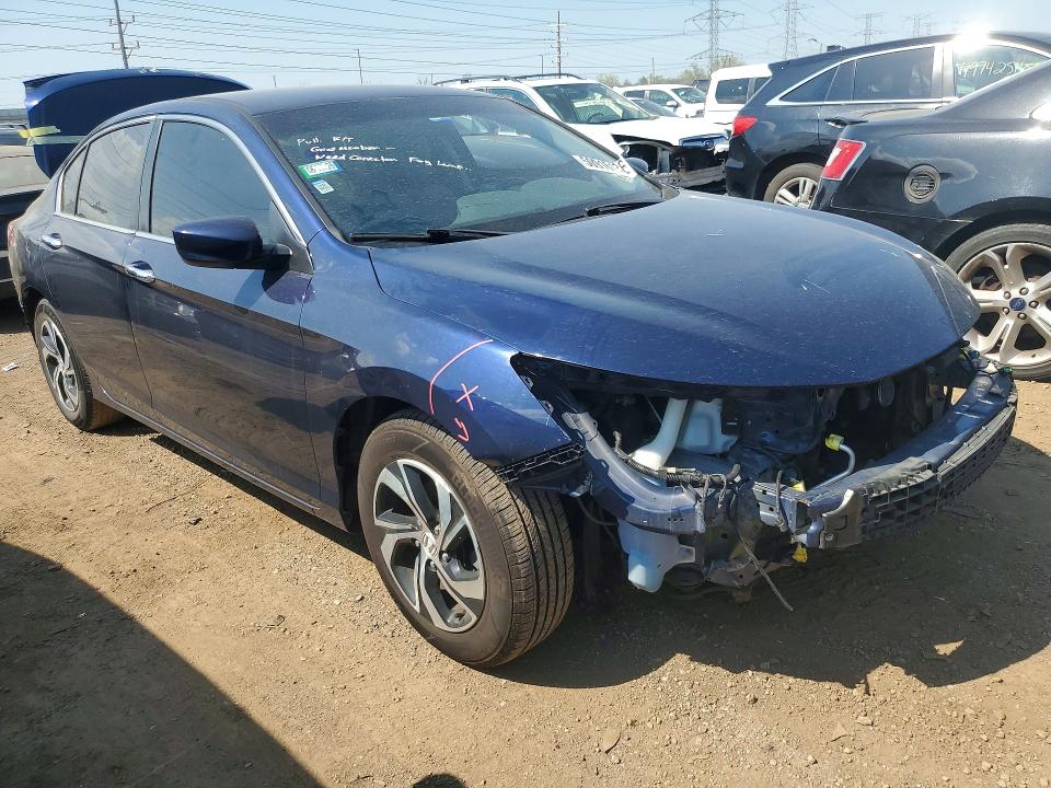 2017 Honda Accord VIN 1HGCR2F32HA181724 COPART salvage auction — REAR END, Il - Salvage Certificate, sold $2,800 on 2026-07-09 (photo 4)