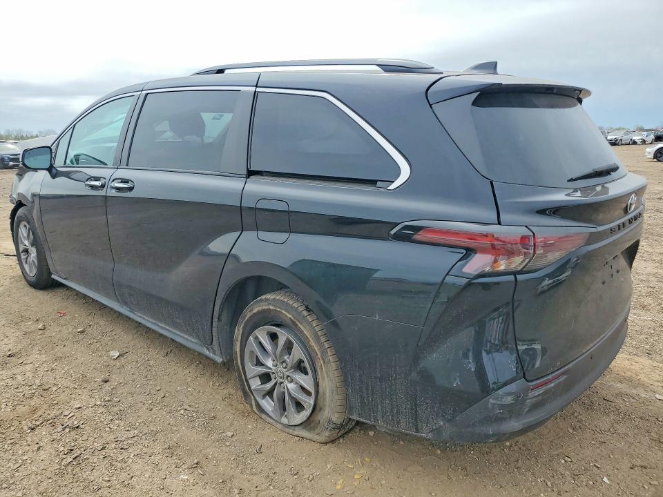 2023 Toyota Sienna VIN 5TDYRKEC9PS152731 COPART salvage auction — FRONT END, Il - Salvage Certificate, sold $6,700 on 2026-07-07 (photo 2)