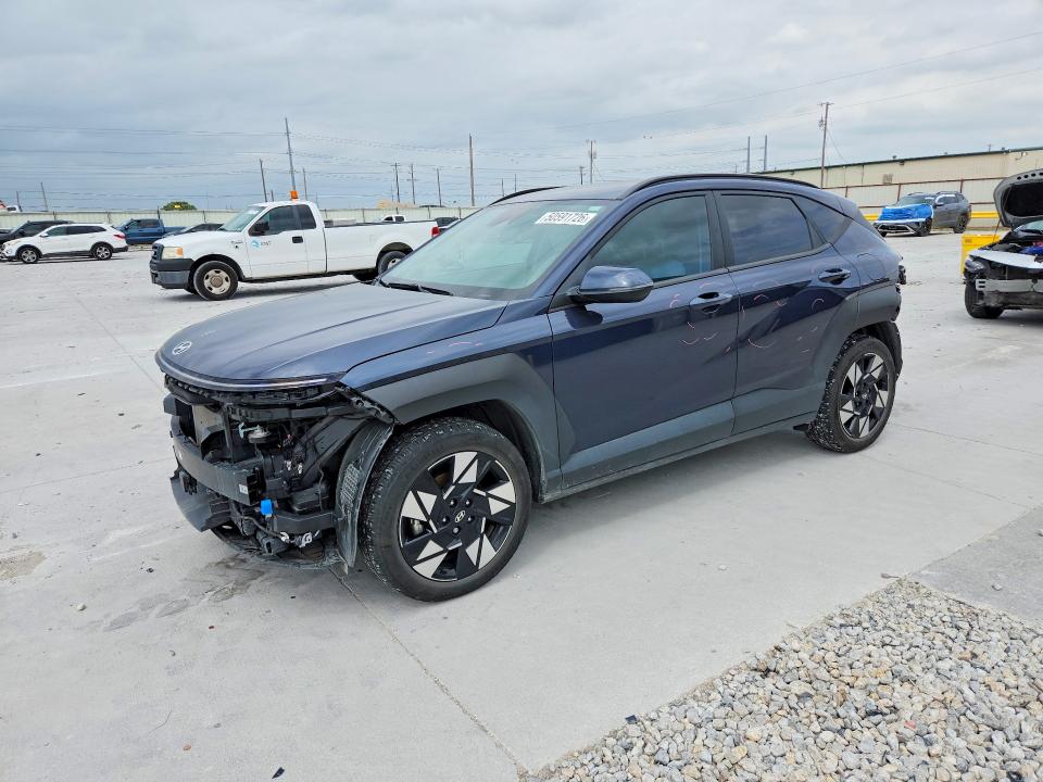 2024 Hyundai Kona VIN KM8HC3AB0RU149750 COPART salvage auction — REAR END, Tx - Certificate Of Title, sold $150 on 2026-07-28 (photo 1)