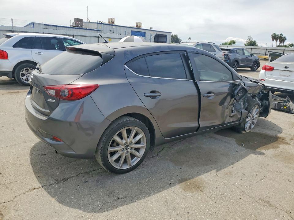 2017 Mazda 3 VIN 3MZBN1L75HM150894 COPART salvage auction — FRONT END, Ca - Salvage Certificate, sold $675 on 2026-07-10 (photo 3)