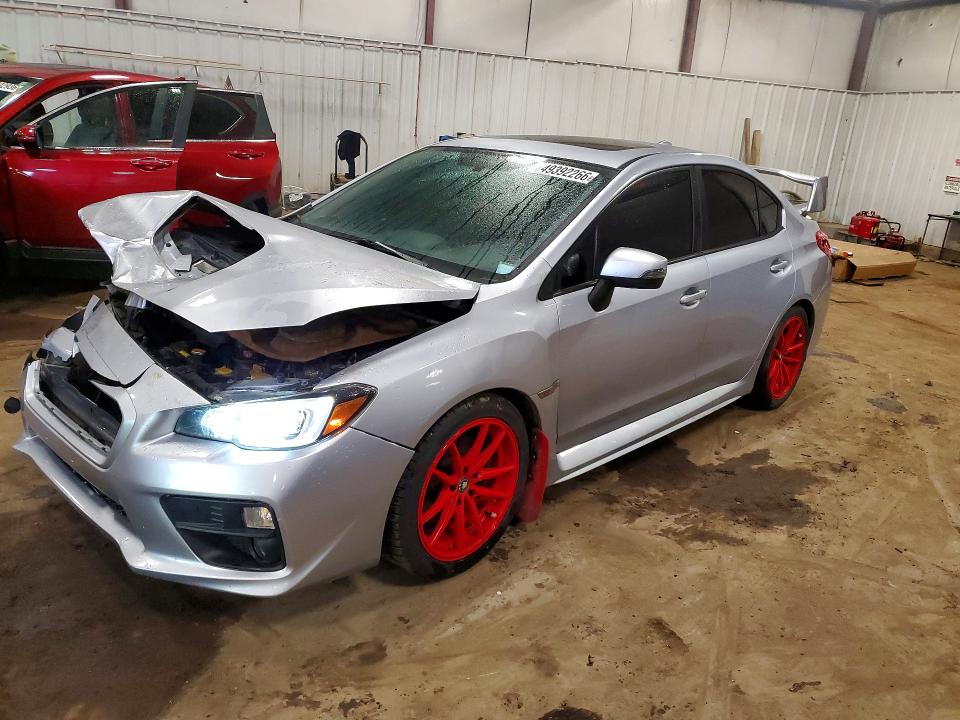 2016 Subaru Wrx VIN JF1VA1L61G9809396 COPART salvage auction — FRONT END, Mi - Certificate Of Title, sold $3,200 on 2026-07-31 (photo 1)