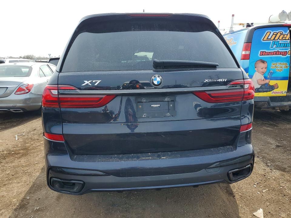 2022 BMW X7 VIN 5UXCW2C05N9L10679 COPART salvage auction — FRONT END, Il - Salvage Certificate, sold $20,200 on 2026-07-21 (photo 6)