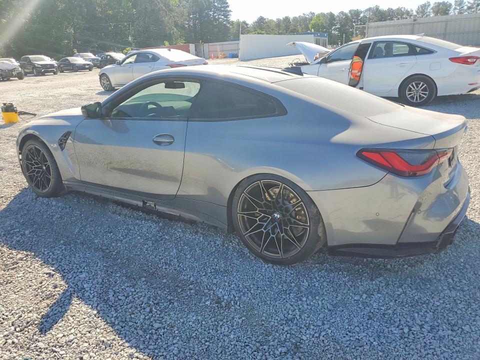 2022 BMW M4 VIN WBS33AZ08NCH76858 COPART salvage auction — REAR END, Ga - Cert Of Title-Salvage, sold $28,250 on 2026-07-20 (photo 2)