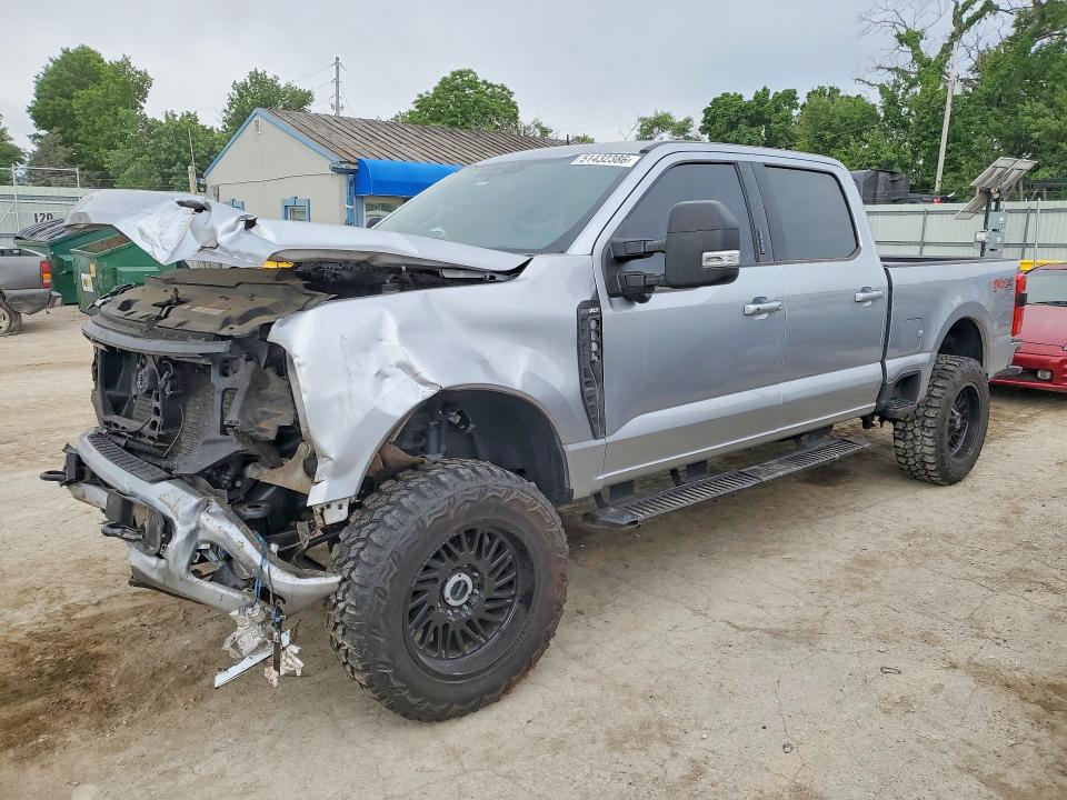 2023 Ford F250 VIN 1FT8W2BN2PED31049 COPART salvage auction — FRONT END, Ks - Cert Of Title-Salvage, sold $13,400 on 2026-07-08 (photo 1)
