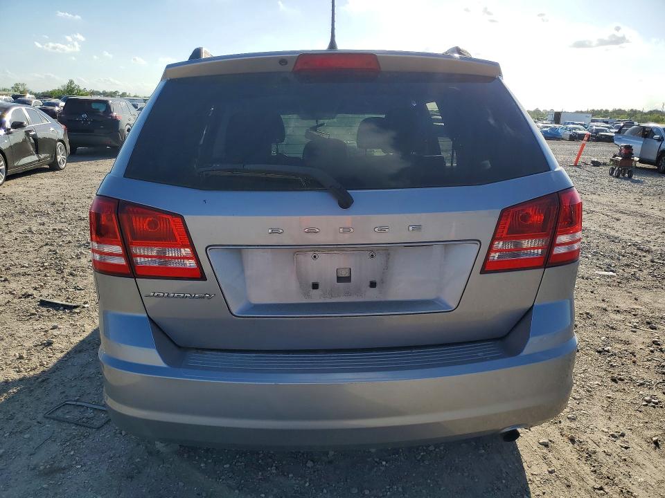 2017 Dodge Journey VIN 3C4PDCAB0HT545019 COPART salvage auction — FRONT END, TX - SALVAGE VEHICLE TITLE, sold $700 on 2026-07-02 (photo 6)