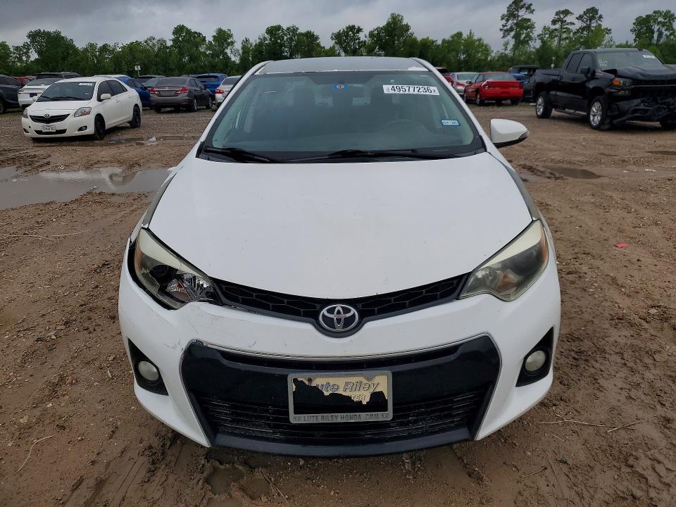 2016 Toyota Corolla VIN 5YFBURHE2GP430825 COPART salvage auction — SIDE, Tx - Salvage Vehicle Title, sold $2,400 on 2026-07-24 (photo 5)