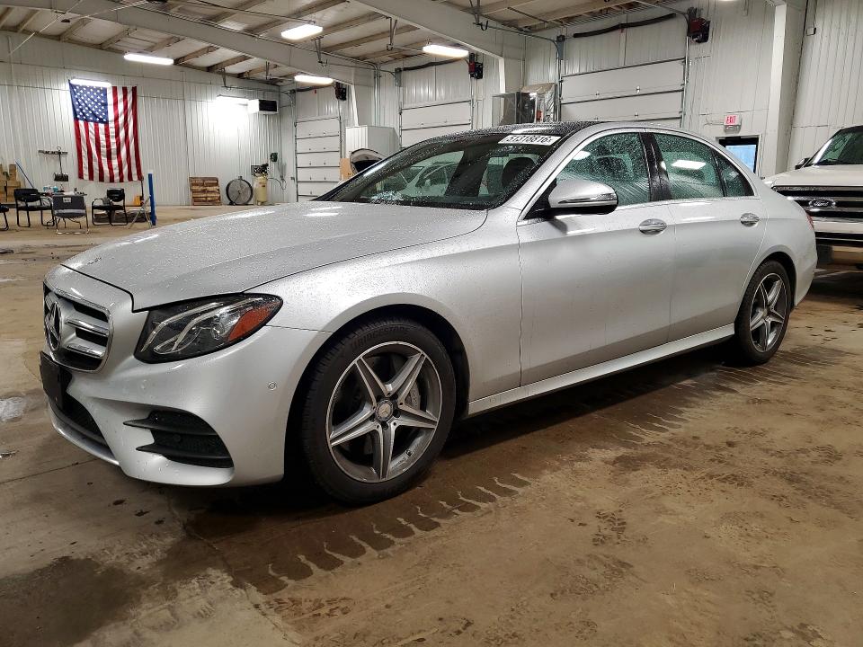 2017 Mercedes-benz E-klasse VIN WDDZF4KB3HA188097 COPART salvage auction — SIDE, Mn - Cert Of Title-Salvage, sold $12,800 on 2026-08-04 (photo 1)