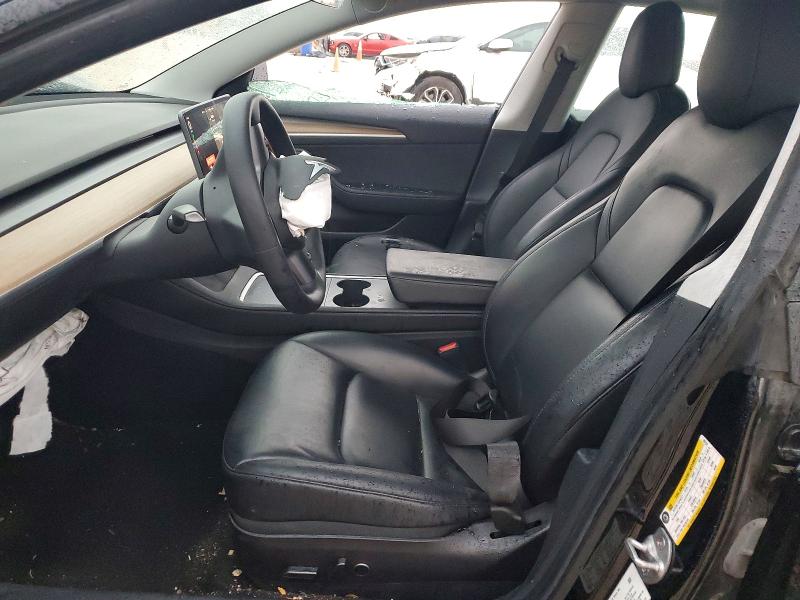 2021 Tesla Model 3 VIN 5YJ3E1EB2MF003181 COPART salvage auction — FRONT END, Tx - Salvage Vehicle Title, sold $7,000 on 2026-07-16 (photo 7)