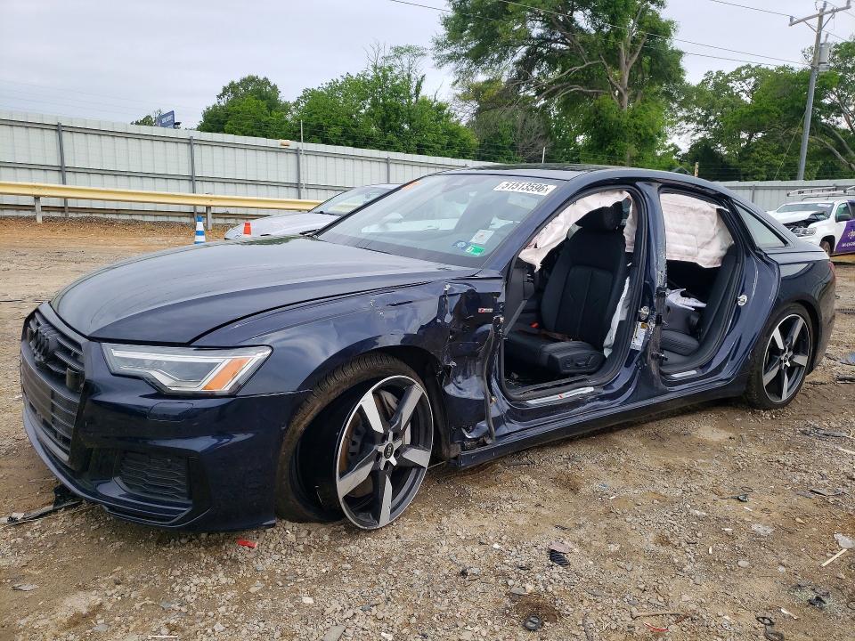2021 Audi A6 VIN WAUL2AF21MN063376 COPART salvage auction — SIDE, Va - Cert Of Title - Salvage, sold $6,800 on 2026-07-10 (photo 1)