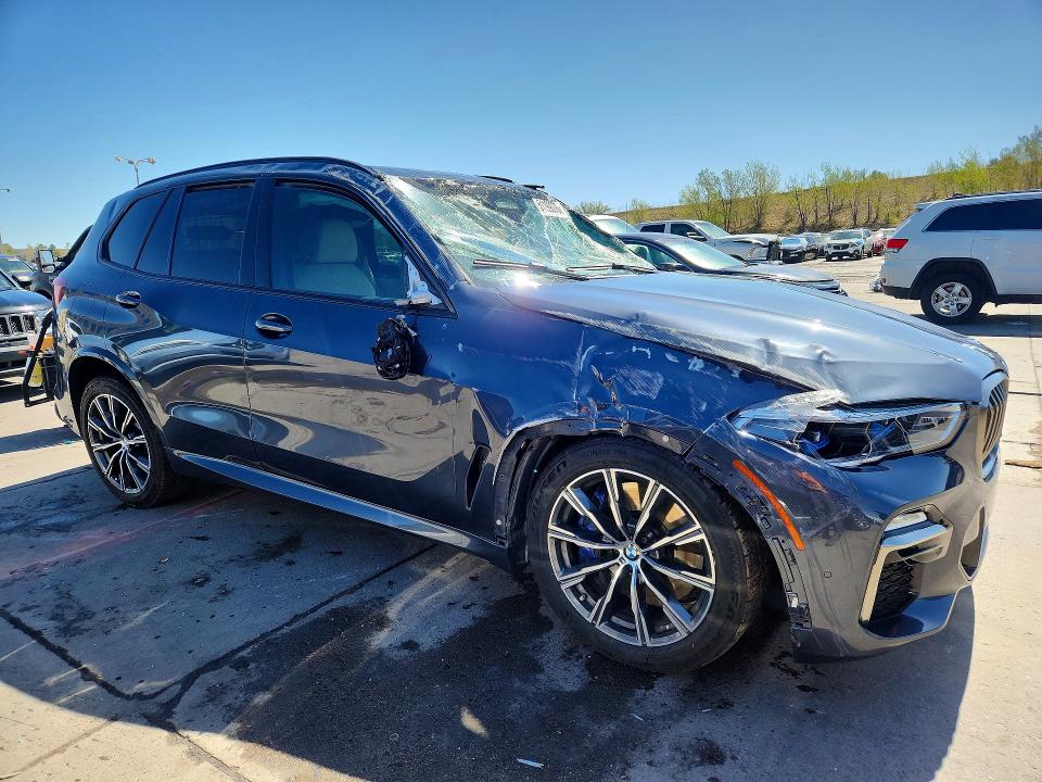 2021 BMW X5 VIN 5UXJU4C07M9F17469 COPART salvage auction — ROLLOVER, Co - Public - Salvage Title, sold $11,750 on 2026-08-03 (photo 4)