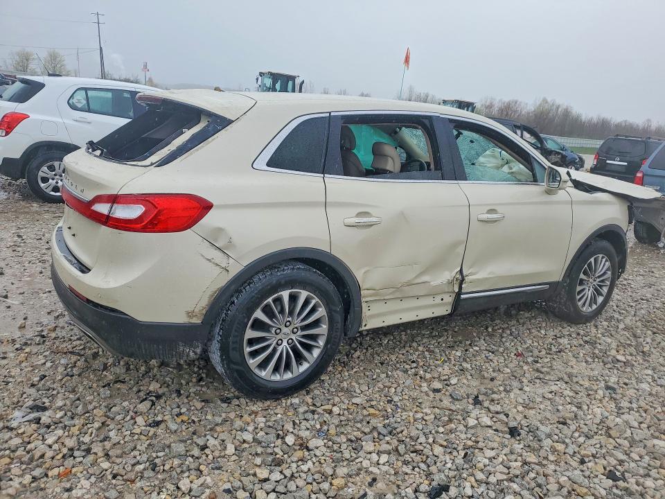 2016 Lincoln Mkx VIN 2LMPJ6KR6GBL32141 COPART salvage auction — FRONT END, MI - CERTIFICATE OF TITLE, sold $525 on 2026-07-02 (photo 3)