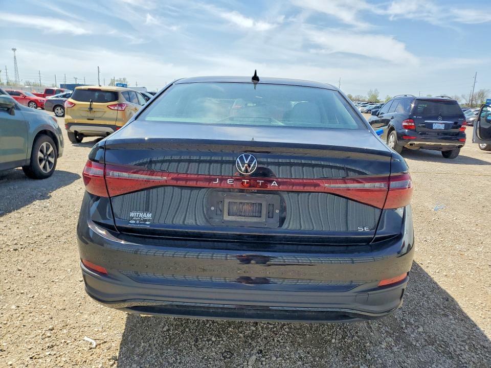 2025 Volkswagen Jetta VIN 3VW7X7BU7SM106431 COPART salvage auction — FRONT END, Salvage Title, sold $8,800 on 2026-09-02 (photo 6)