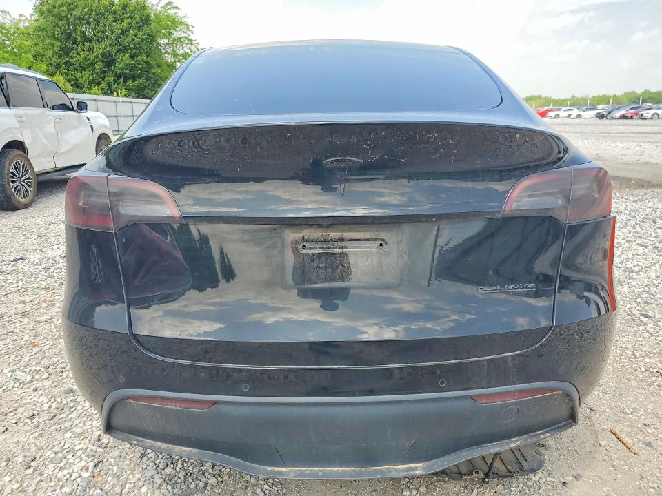 2022 Tesla Model y VIN 7SAYGDEE3NF328499 COPART salvage auction — HAIL, AR - CERT OF TITLE-SALVAGE, sold $10,800 on 2026-07-27 (photo 6)