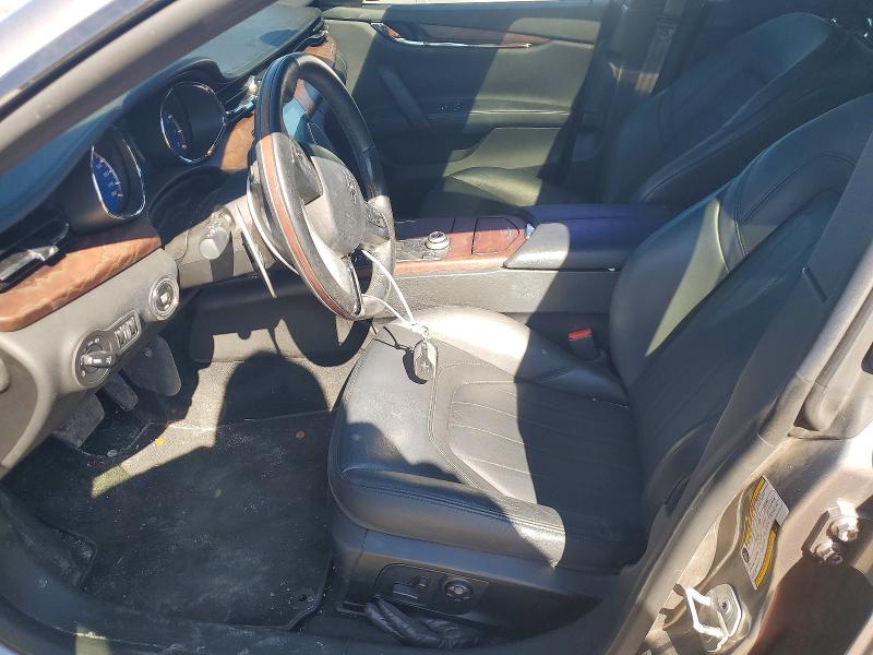 2017 Maserati Quattroporte VIN ZAM56RRA1H1237165 COPART salvage auction — REAR END, Mi - Certificate Of Title, sold $8,200 on 2026-07-07 (photo 7)