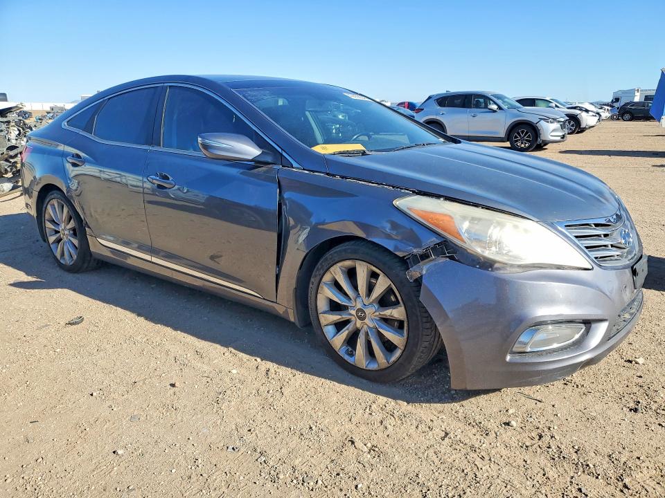 2013 Hyundai Azera VIN KMHFH4JG8DA209570 COPART salvage auction — FRONT END, Ca - Dis/Dlr/Exp Only Clean Title, sold $750 on 2026-07-07 (photo 4)