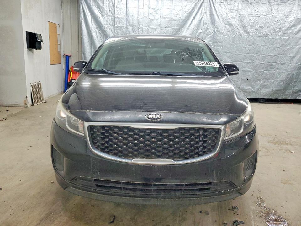 2017 Kia SEDONA VIN KNDMB5C1XH6217786 COPART salvage auction — FRONT END, Wv - Certificate Of Title, sold $850 on 2026-07-09 (photo 5)