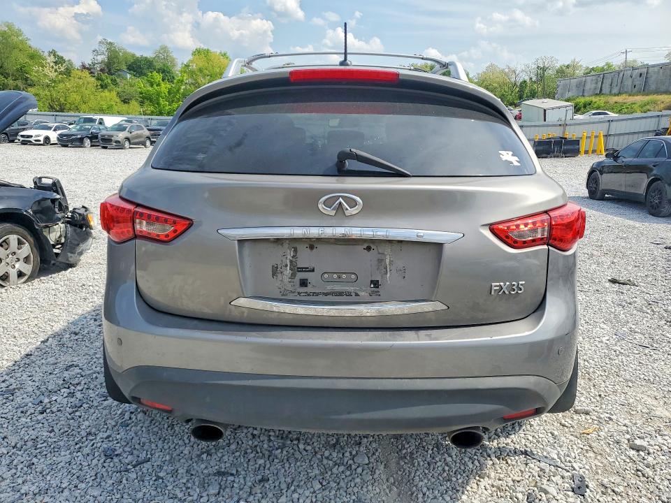 2010 Infiniti Fx35 VIN JN8AS1MW6AM855271 COPART salvage auction — MINOR DENT/SCRATCHES, Ky - Bill Of Sale/Part Only/No Titl, sold $325 on 2026-07-31 (photo 6)