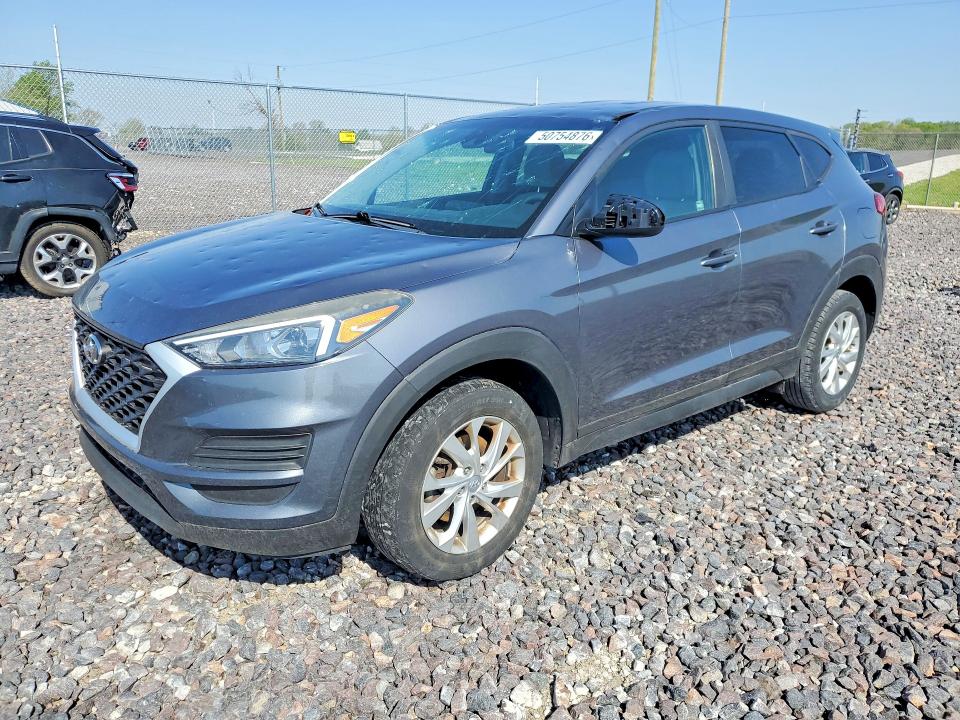 2019 Hyundai Tucson VIN KM8J2CA4XKU955428 COPART salvage auction — HAIL, IN - CERTIFICATE OF TITLE, sold $2,800 on 2026-07-14 (photo 1)