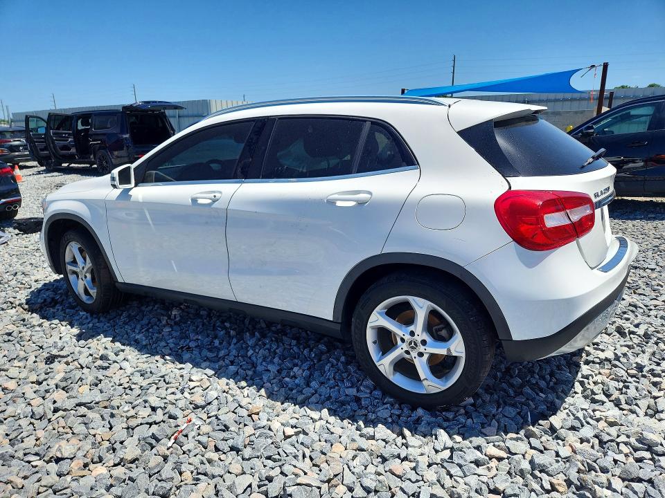 2018 Mercedes-benz Gla-klasse VIN WDCTG4GB0JU000091 COPART salvage auction — REAR END, Salvage Title, sold $2,600 on 2026-07-31 (photo 2)
