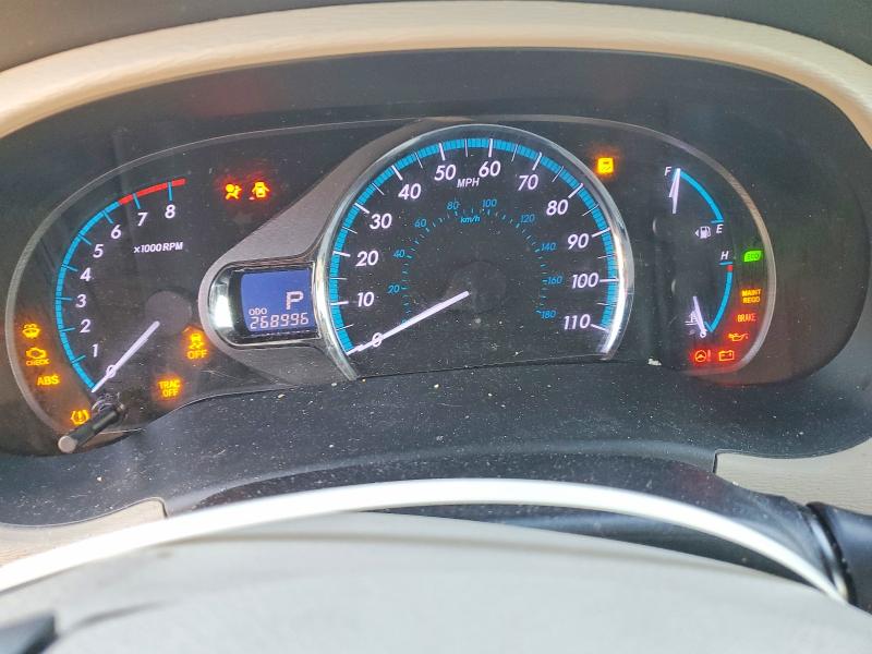 2012 Toyota VIN 5TDYK3DC1CS212779 COPART salvage auction — FRONT END, OH - CERT OF TITLE-SALVAGE, sold $975 on 2026-07-17 (photo 9)