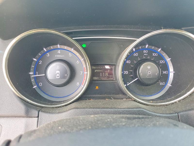 2012 Hyundai Sonata VIN 5NPEC4AC0CH384074 COPART salvage auction — MECHANICAL, Nc - Salvage Certificate Of Title, sold $650 on 2026-07-08 (photo 9)