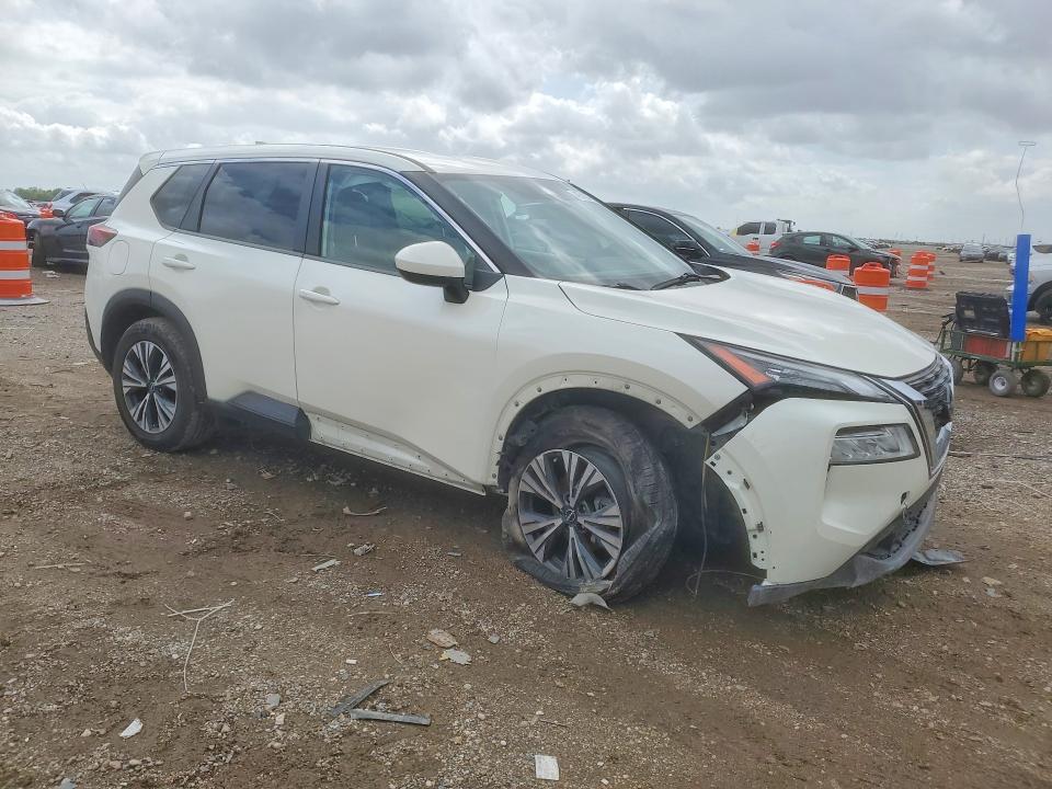 2023 Nissan Rogue VIN JN8BT3BA3PW418796 COPART salvage auction — FRONT END, Tx - Salvage Vehicle Title, sold $4,550 on 2026-07-06 (photo 4)